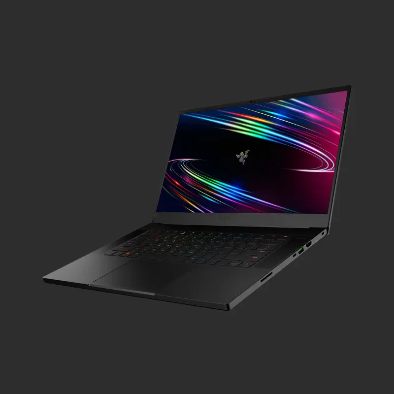 Razer Blade 15 Advanced gaming laptop with Intel Core i7 10th Gen, 16GB RAM, 512GB SSD, and 15.6-inch display