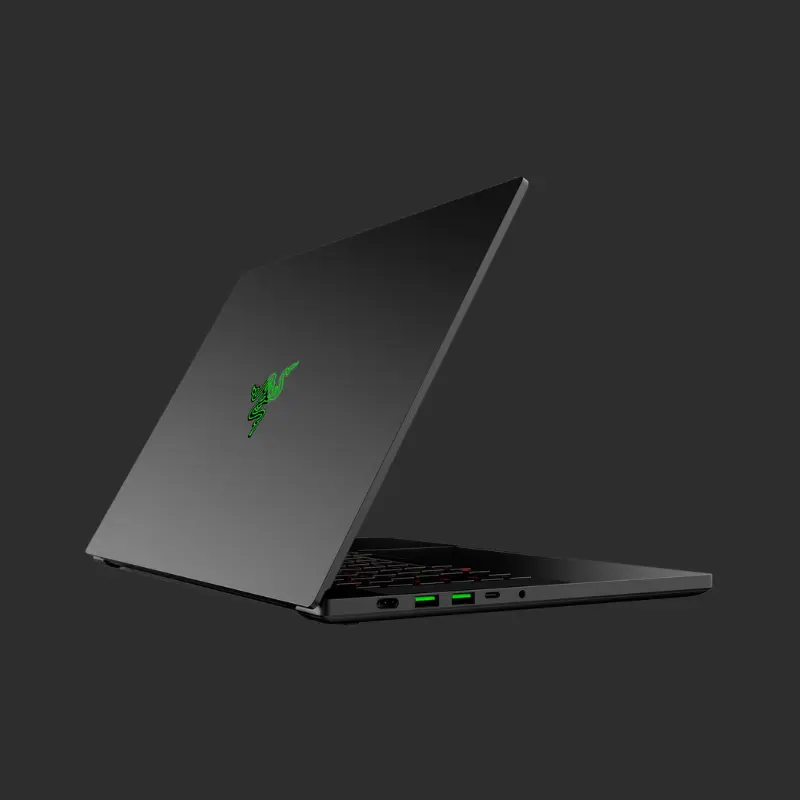 Razer Blade 15 Advanced gaming laptop with Intel Core i7 10th Gen, 16GB RAM, 512GB SSD, and 15.6-inch display