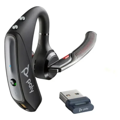 Poly Voyager 5200 UC Wireless Bluetooth Headset with Noise Cancelling Microphone